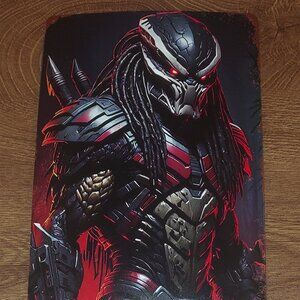 Predators Metal Wall Decor 8 by 12 inches NEW